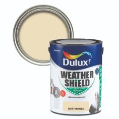 Dulux Weathershield Smooth Masonry Buttermilk 5L