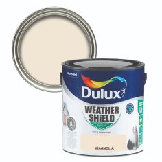 Dulux Weathershield Smooth Masonry Magnolia 2.5L