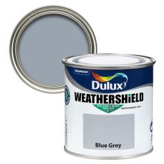 Dulux Weathershield Smooth Masonry Blue Grey 250ml