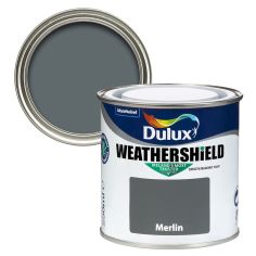 Dulux Weathershield Smooth Masonry Merlin 250ml