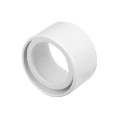 White Plastic 50mm to 40mm Solvent Weld Reducer