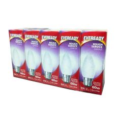 Eveready 60w Incandescent Opal Candle BC / B22 Lightbulb - Pack Of 10