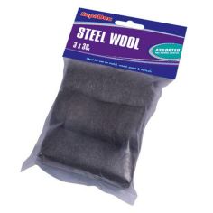 3 Pk Steel Wool