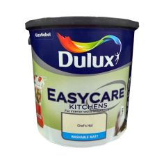 Dulux Easycare Kitchens Washable Matt Paint - Chefs Hat 2.5L