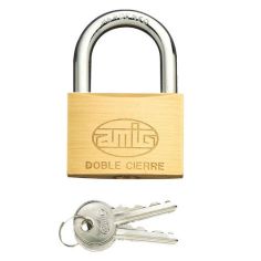 40mm Satin Solid Brass Key Alike Padlock