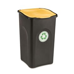 Dosco 50L Yellow / Black Eco Bin