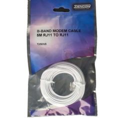 Broadband Modem Lead 5m RJ11/RJ11 