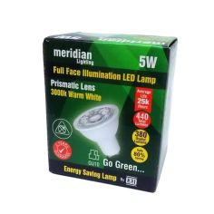 Meridian 5w LED Spotlight GU10 Lightbulb