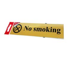 Self-Adhesive Brass Effect - No Smoking - Sign