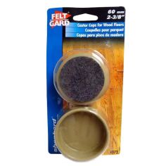 Felt Gard Castor Cups For Wood Floors - 60mm