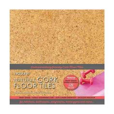 1/8" (3mm) Sealed Cork Tiles  - Pack of 9