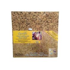 Quickfix Cork Pinboard Wall Tiles - Self Adhesive