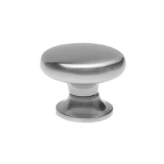 Amig Brushed Nickel Zamak Furniture Door Knob - 35mm