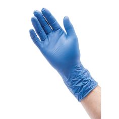 Draper Heavy Weight Large Blue Latex Gloves - Box Of 50