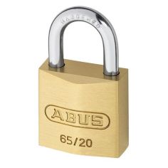 Abus 65/20 20mm Brass Padlock