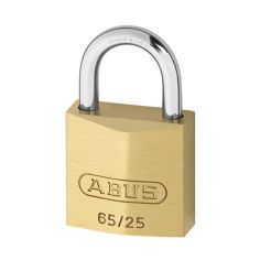 Abus 65/25 25mm Brass Padlock