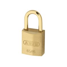 Abus 65MB/15mm Solid Brass Padlock Carded