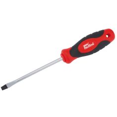 Draper Redline™ Plain Slot Soft Grip Screwdriver - 5mmx100mm