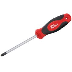 Draper Redline™ PZ Type Soft Grip Screwdriver - 100mmxNo.2