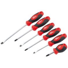 6 Piece Soft-Grip Screwdriver Set