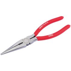 Draper Redline™ 200mm Long Nose Pliers With PVC Dipped Handle