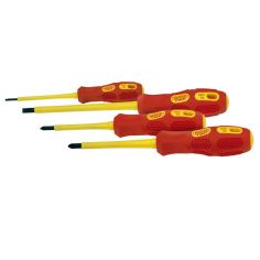 Draper Expert VDE Fully Insulated 4 Piece Screwdriver Set