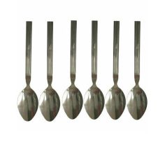 Stainless Steel 6pc Dessert Spoons