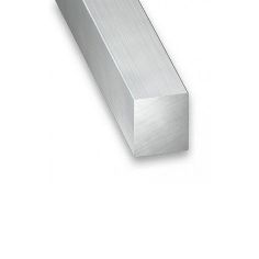 Raw Aluminium Square Bar - 8mm x 8mm x 1m