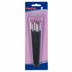 6 Piece SupaDec Artist Brush Set