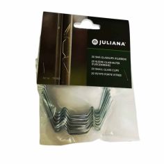 Juliana Small Greenhouse Glass 'W' Glazing Clips - Pack Of 20