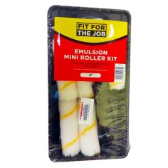 Fit For the Job Emulsion Mini Roller Kit (4") 