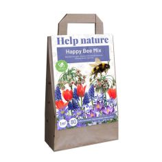Help Nature 80pc Happy Bee Mix Flower Bulbs