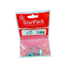 StarPack Hose Clips - 12mm - 20mm