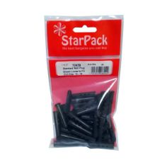 StarPack Standard Wall Plugs - Brown - Drill Size 10-14 - Pack of 45