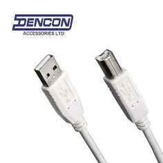 Dencon USB2 A to B Cable - 3m