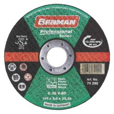 Benman Professional Series Marble Cutting Disc - 115mm