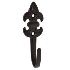 Fleur De Lys Tassel Hook 75mm  (Pack of 2)