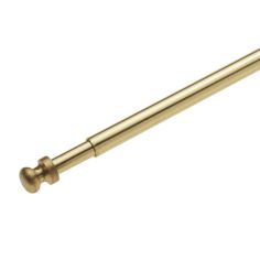 Solid Brass Net Curtain Rods 40cm - 70cm