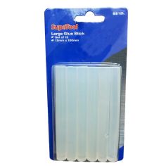 SupaTool Large Glue Sticks - 12mm - Pack Of 12