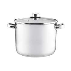 Pendeford Stainless Steel Deep Stock Pot - 24cm