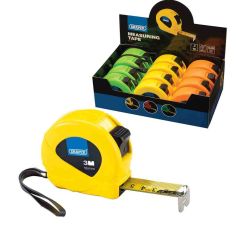 Draper Bright Measuring Tape - 3m / 10ft