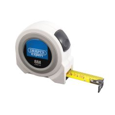 Draper White Measuring Tape - 8m/26ft