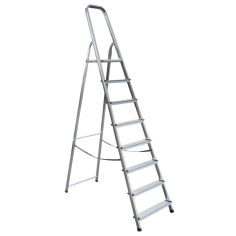 Artub 8-Tread Aluminium Ladder