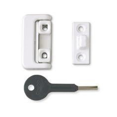 Yale 8K101 White Chubb Window Lock