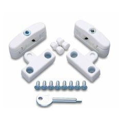 Window Lock (2) White