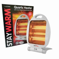 StayWarm 800w 2 Bar Quartz heater