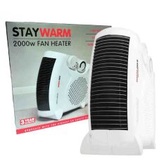 StayWarm 2000W Flatbed / Upright Fan Heater