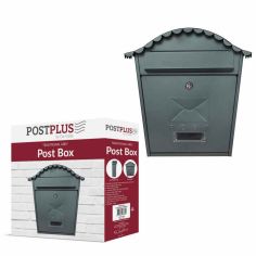 Postplus Grey Traditional Post Box