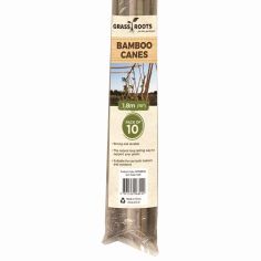 Grass Roots 1.8m Bamboo Canes - Pack Of 10