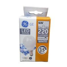 GE 4W LED Golf E14/ SES Lightbulb